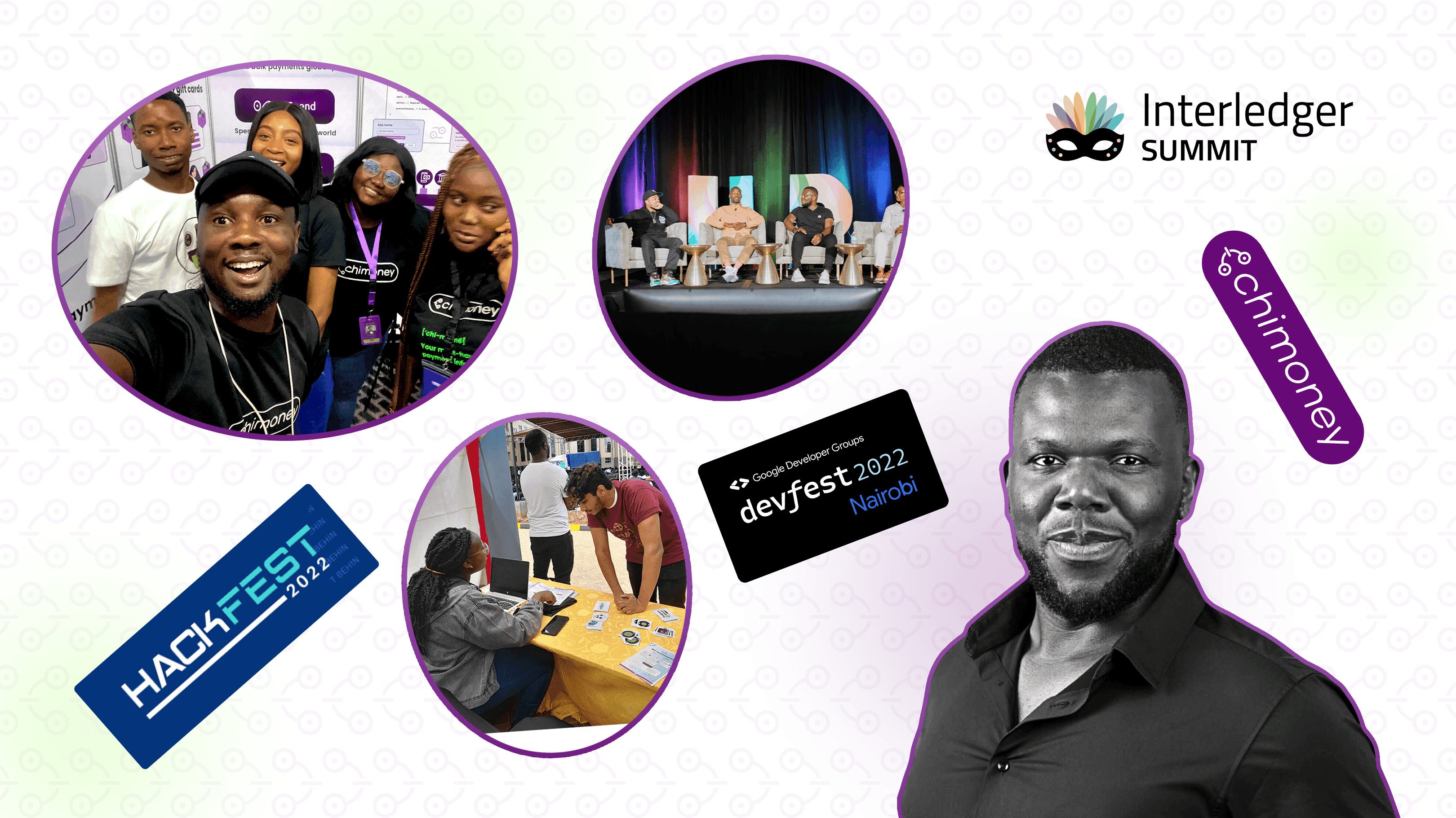 Chimoney went to 4 tech events in November 2022.