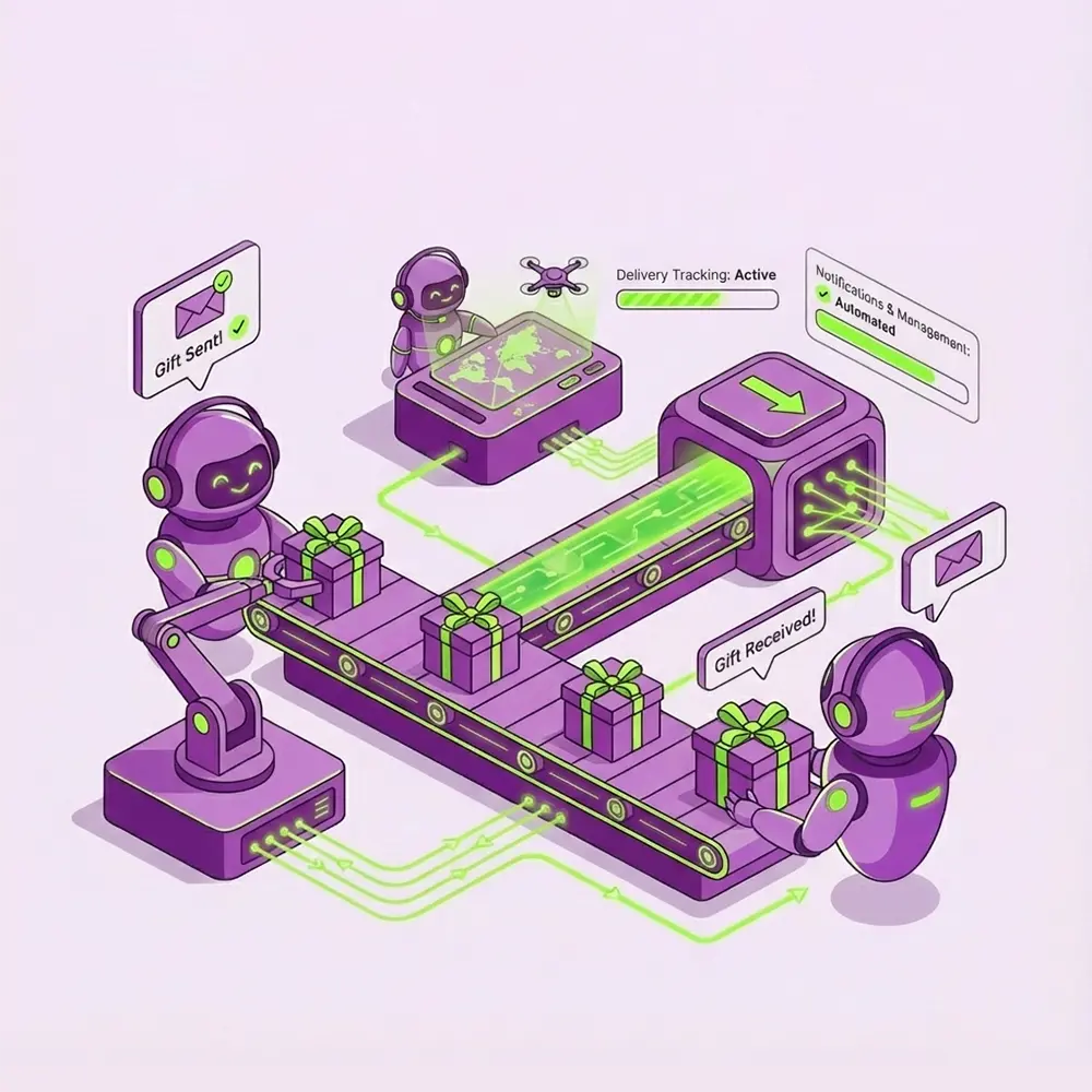 Step 5: Agents Exchange Gifts