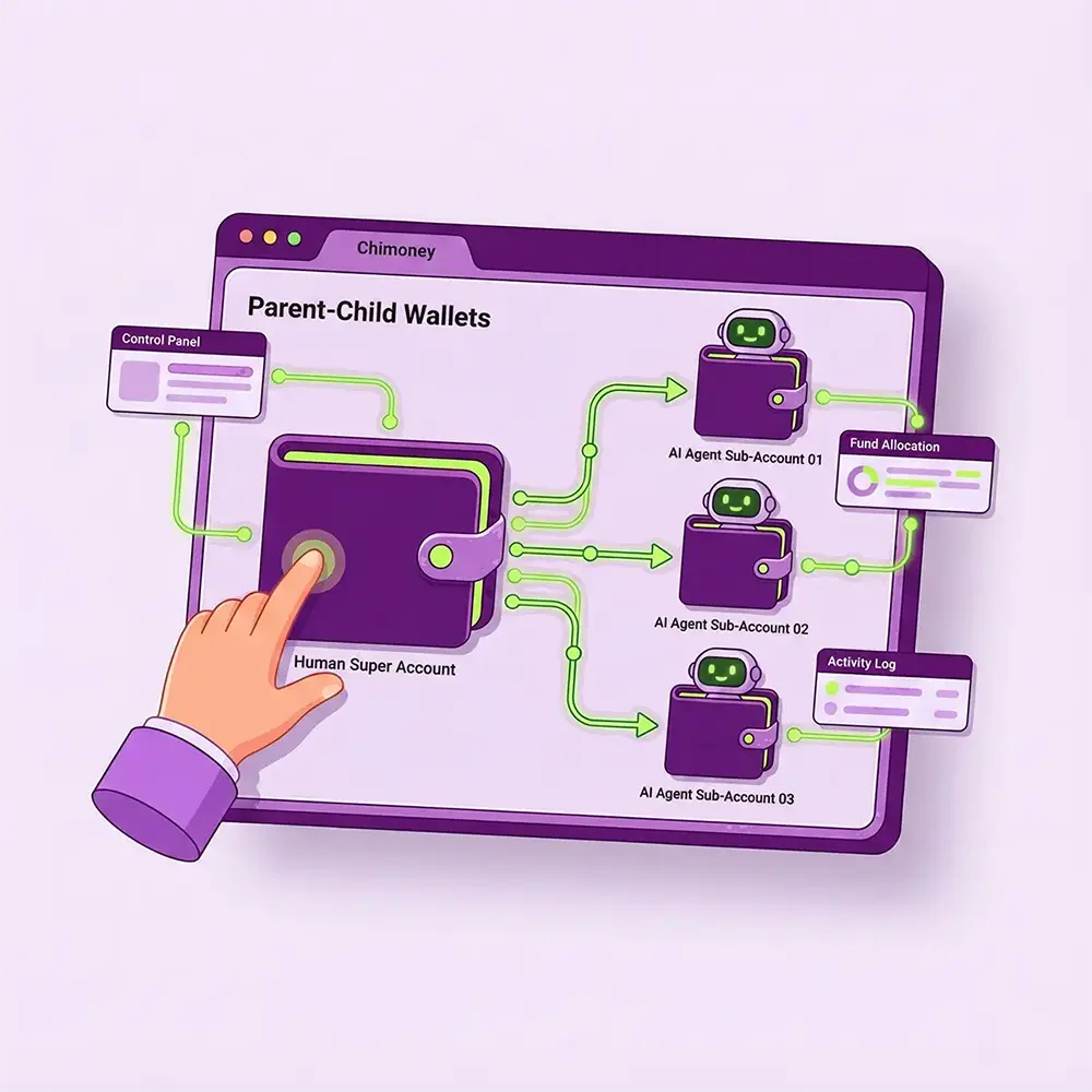 Parent-Child Wallets
